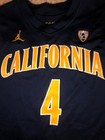 2010-11 Nike California Bears  4 Gary Franklin Game Worn Basketball Jersey