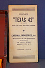 Vintage Bakelite Butterscotch  Texas 42 Set In 7 5 x4 5  Case 28 Piece 1930-1950