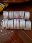 Vintage Berroco Glace Knitting Ribbon Yarn Silky Rayon 150yds 1 8    Lot Of 10 