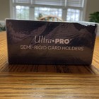 Ultra Pro Semi Rigid 1 2-inch Lip Sleeves 200ct With Storage Box New