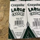Six Dozen 72 Crayola Large Crayons Six Colors Plz Read 