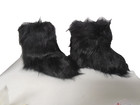 Girls Fur Boots Kids Warm Plush Lining Furry Winter Boots Size 33 7-8