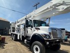 Inernational 7400 6x6 Auto Ac  41k Miles With Hi Ranger Tm105 Ft Ca Truck Clean