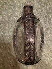 Vintage Haig   Haig Scotland Pinched Bottle W  Silver Overlay