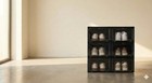  6 12 24  Pack Stackable Shoe Storage Boxes     Extra Large Clear Sneaker Display