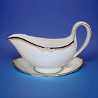 Wedgwood Cavendish Gravy Boat With Underplate Bone China Sauce England