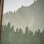 New Bp Home Textile Embroidery Woven Wall Art Green Trees Mountains 18   x 26   