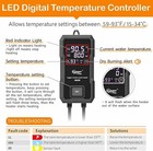 Hygger Aquarium Heater 800w Submersible Fish Tank Heater W Digital Led Control