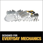Dewalt Mechanics Tool Set 172 Piece