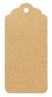 Kraft Brown Gift Tags - 3 75  X 1 75  - Large Paper Price Tag - 100 500 1000