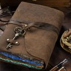 Vintage Genuine Leather Journal Multi Paper Handmade Leather Bound Journal 7 x5 