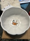 New Williams Sonoma Peanuts Halloween Serve Candy Bowl- 9    Diam 
