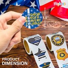 Police Stickers For Kids - 200 Pack Of Law Enforcement Themed Designs
