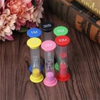 Plastic Sand Timer Small 30 Seconds 1 Minute 2 Minutes 3 Minutes 5 Minutes 10 Mi