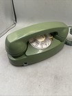Vintage Bell System Western Electric Princess Rotary Desk Phone Green 1975