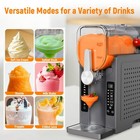 Slushie Machine For Home - No Ice Needed Slushy Maker  Fast 5-min Freeze  Aut   
