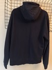 H m Ghostbusters 2 Movie Logo Dark Blue Full Zip Hoodie Sweatshirt Size Large