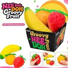 Fruit Squishy Fidget Toy Strawberry Banana Orange Sensory Stress Relief Tpr Sque