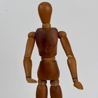 Vintage Mid 20th Century Articulated Wooden Artists Model Mannequin  20  High