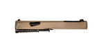 Complete Slide For Glock 17 Gen 5 - Ported Fde Slide ported Black Barrel