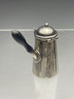 Barker Brothers Miniature English Sterling Silver Chocolate Pot