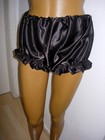 Sexy Nylon Panties Sissy Super Brief Black