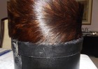 Shtreimel Hasidic Handmade Natural Fur Hat - In Excellent Condition  Very Nice 