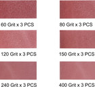 18 Pcs 3 X 18 Inch Aluminum Oxide Sanding Belt Kit-include 3 Each Of 60 80 120 1