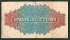 Cyprus  Government Of Cyprus  1 Shilling  1947  P-20  Vf-