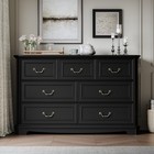 7-drawer Dresser For Bedroom  Rustic Wooden Chest Of Drawers For Bedroom