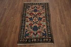 Classic Foyer Rug 2x4 Ft Hand-knotted Geometric Traditional Oriental Wool Carpet
