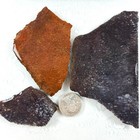 Gs1063 Colorful Dinosaur Gembone Variety Mixed Slabs 189 Grams  Lapidary