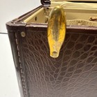 Old Vintage Samsonite Shwayder Bros   Style 4112 Travel  Train  Cosmetic Case