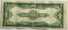 1923  1 One Dollar Us Silver Certificate Large Note - Blue Seal - Horse Blanket