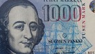 Finland 1000 Markkaa 1986   P-121  Litt A  Aunc