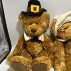  s16-vintage Russ Pilgrim Stuffed Bears - Plymouth   Mayflower - 12 Inches