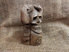 Odin Statue  Odin Wooden Statue Hand Carved Norse God Figurine Mythology Decor