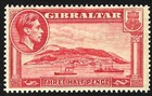1938 British Gibralter Set Of 4 Mint Oglh Hi-value King George Vi Cv 182
