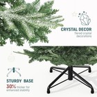 7 5ft Pre-lit Artificial Aspen Fir Artificial Christmas Tree W  1319 Branch Tips