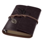  Leather Journal For Women Men  Refillable Travelers Notebook  5 x7 2  Coffee