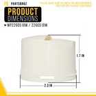 2260518w Wp2260518w Water Filter Cap For Whirlpool Kenmore Refrigerator Repla   