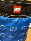 Lego Drawstring Caddy Storage Bag Cinch Toy Bucket 10 In H X 8 Blue Handle