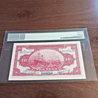 1914 China Bank Of Communications 10 Yuan  Pick 118q  Pmg 64
