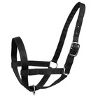 Improved X Large Nylon Halter For Cattle Adjustable Durable 1400-2000 Lbs Black