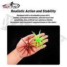 Sea Urchin Soft Silicon Bass Fishing 110mm Coike Style Finesse Baits 3 Pack