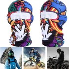 Camo Face Mask Balaclava Ski Mask Uv Protector Cooling Head Cover For Men Women