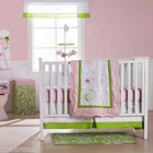 Carter s Sweet Songs Window Valance Girl s Nursery White Pink Green Polka Dot