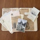 Vintage Scrapbook Death Suicide Correspondence Los Angeles California 1930s   60s