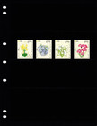  7 25 Scott Value - 2008 Montenegro Flowers East European Wildlife Cv Mnh Nh Umm