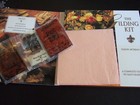Lot Of 3 American Decorative Art Painting Folk Gilding Books Calendar